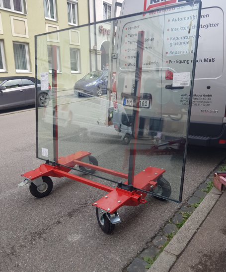 Glas-Transportwagen